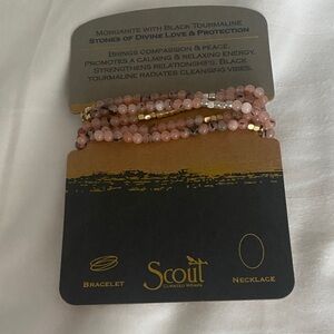 Scout bracelet/ necklace